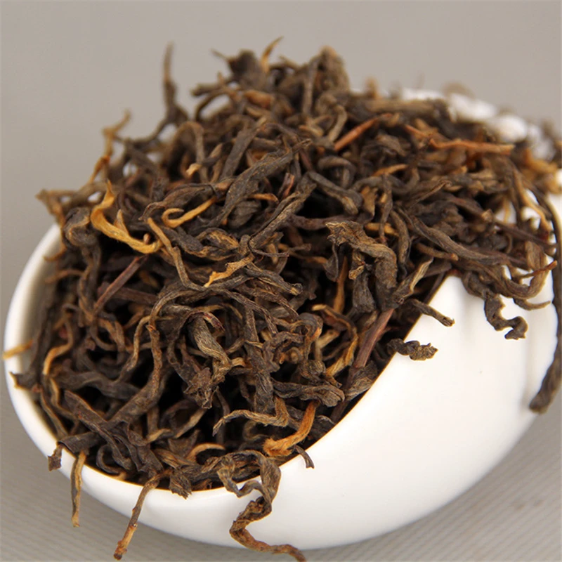 

5A China Yunnan Dian Hong MaoFeng Premium Red Rhyme DianHong Black Tea Beauty Slimming Food for Health Weight Lose Tea No teapot