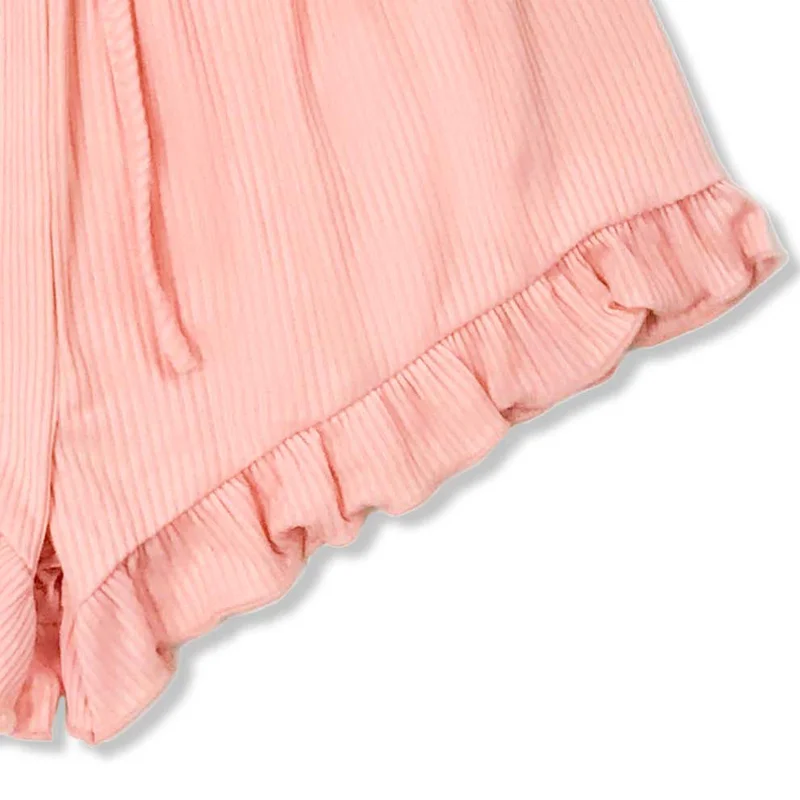 QWEEK Sexy Sleepwear Summer Pajamas Set with Shorts  for Women Soft Comfortable Casual Pijamas Solid Home Wear Underwear