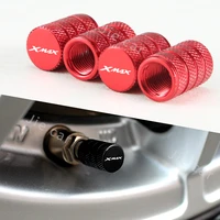 for yamaha xmax 300 xmax 400 xmax 250 xmax 125 motorcycle cnc aluminum accessorie wheel tire valve stem caps cnc airtight covers