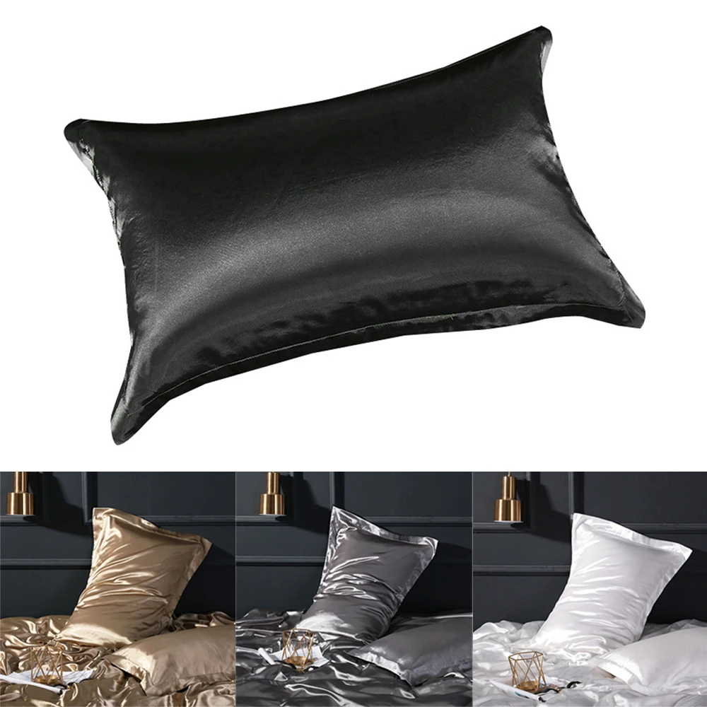 

100% nature mulberry Silk pillowcase zipper pillowcases pillow case for healthy standard queen king multicolor