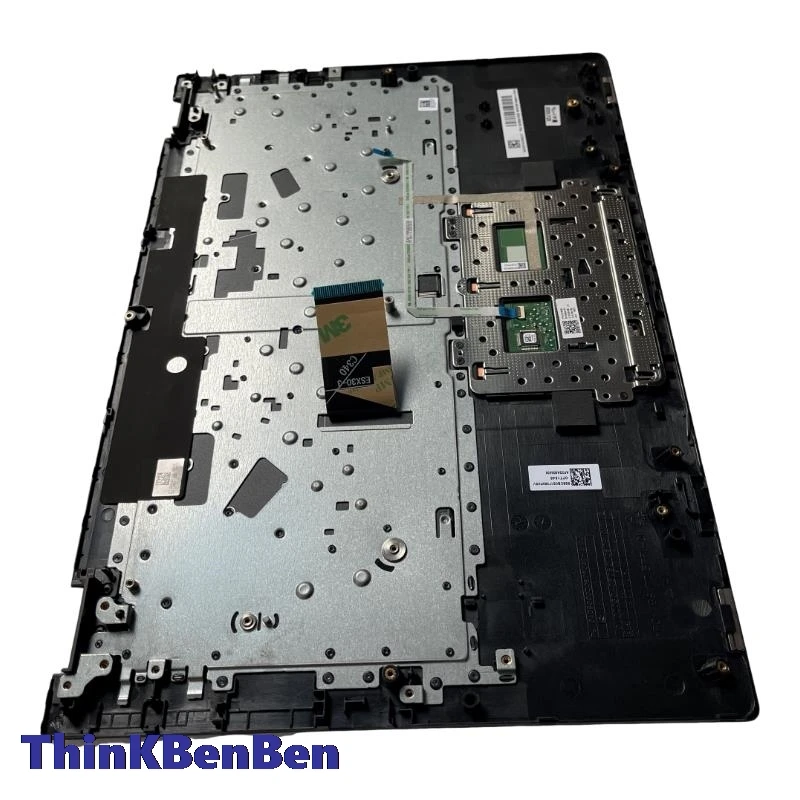 Фото Черный верхний корпус (пальмрест) для русской клавиатуры Lenovo Ideapad C340 Flex 14 IWL API IML 5CB0S17418 №4