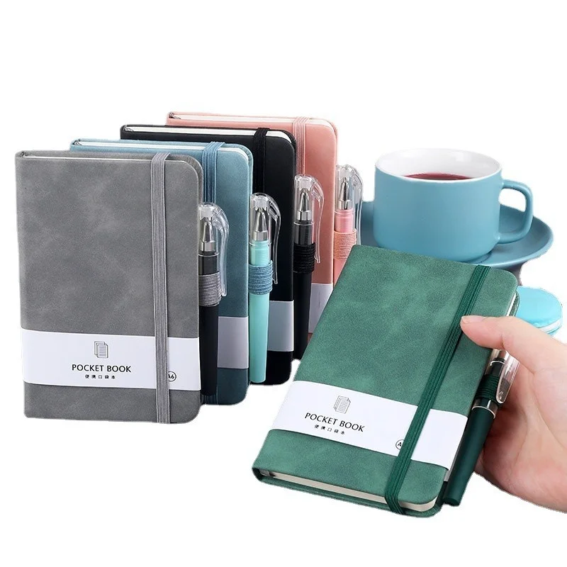 Handbook To Agenda Notepad Sheets Student Portable Pocket Notebook Mini 100 Band Notebook Do Simple Pocket Elastic Memo