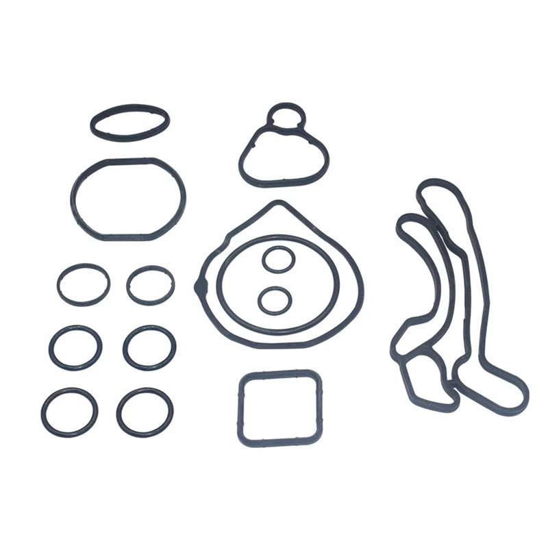 2724577 For Chevrolet Cruze Sonic Trax Astra Vectra Zafira Cooling System Seal Oil Cooler Gasket Radiator Pad 10PCS Parts