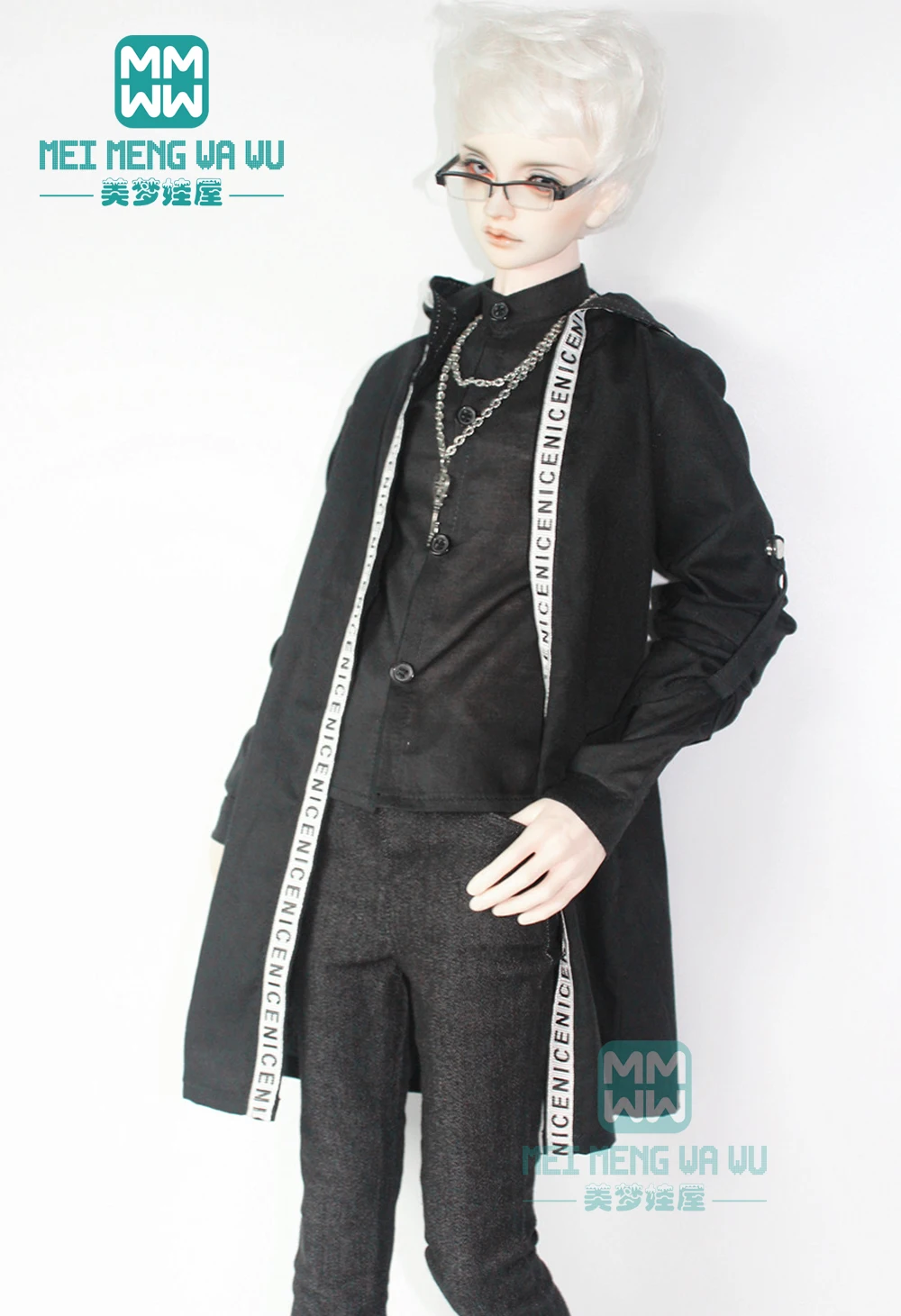 Фото Подходит для BJD для мальчиков 68–70 см, SD13 SD17, модные плащи, рубашки, игрушки в подарок №4
