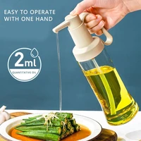 500ml oil dispenser measuring oil pourer soy sauce dispenser glass oil bottle measure oil bottles for cooking bbq kitchen tool