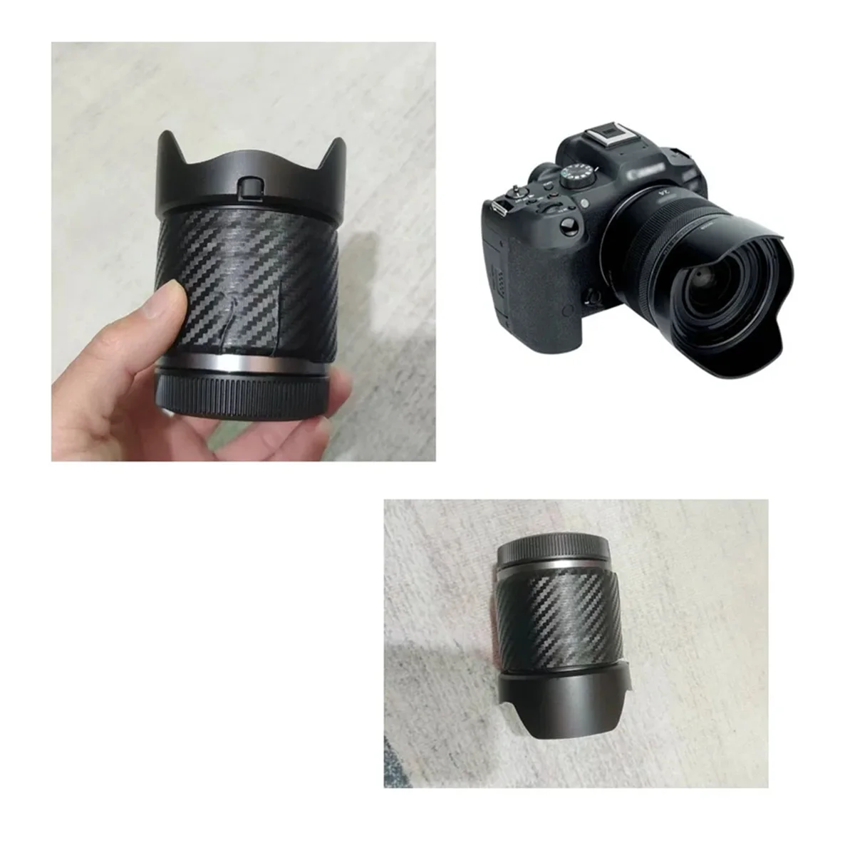 Бленда объектива солнцезащитный козырек для Canon RF24mm F1.8 Macrois STM