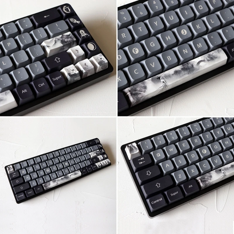 8 клавиш PBT пятисторонний краситель колпачок для ключей OEM-профиль 6 25 пробела