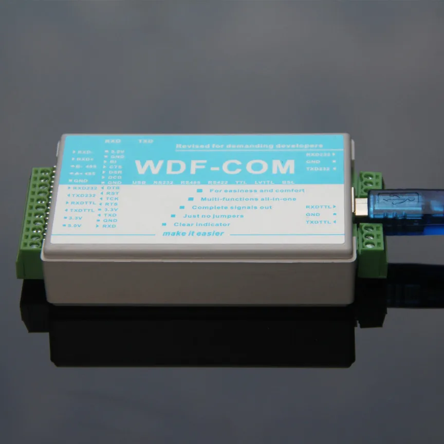 

Многофункциональный преобразователь последовательного уровня USB в 485 422 232 LVTLL FT232 WDF-COM