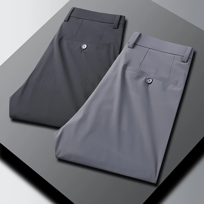 JSBD Comfortable stretch, wrinkle-resistant, and ironing trousers in summer