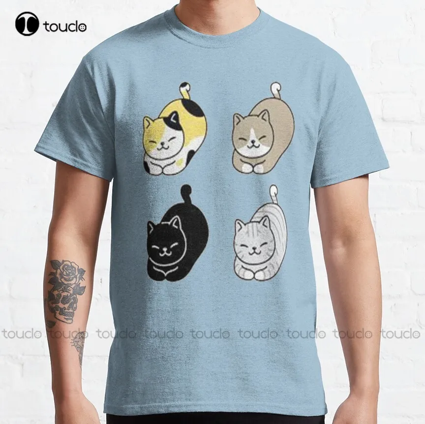 

Copy Of Cat Life Is Perfect Classic T-Shirt Custom Shirt Digital Printing Tee Shirts Fashion Creative Leisure Funny T Shirts New