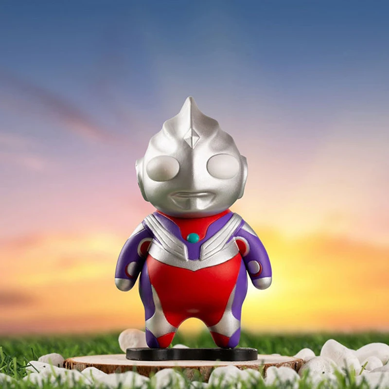 

Cartoon Ultraman Action Figures Model Fight Monsters Kid Gift Toy Collector's Edition Figure