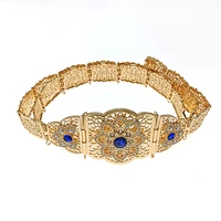 moroccan long dress belt elegant ladies waist chain abaya crystal flower chain belt french ladies jewelry gift free shipping