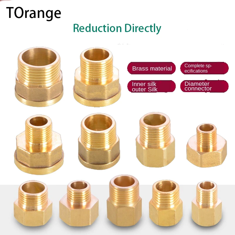 

Reducing Joint 1/8IN To 1/4IN To 3/8IN Copper Inner and Outer Wires Directly 1 Inch To 1/2IN 3/4IN