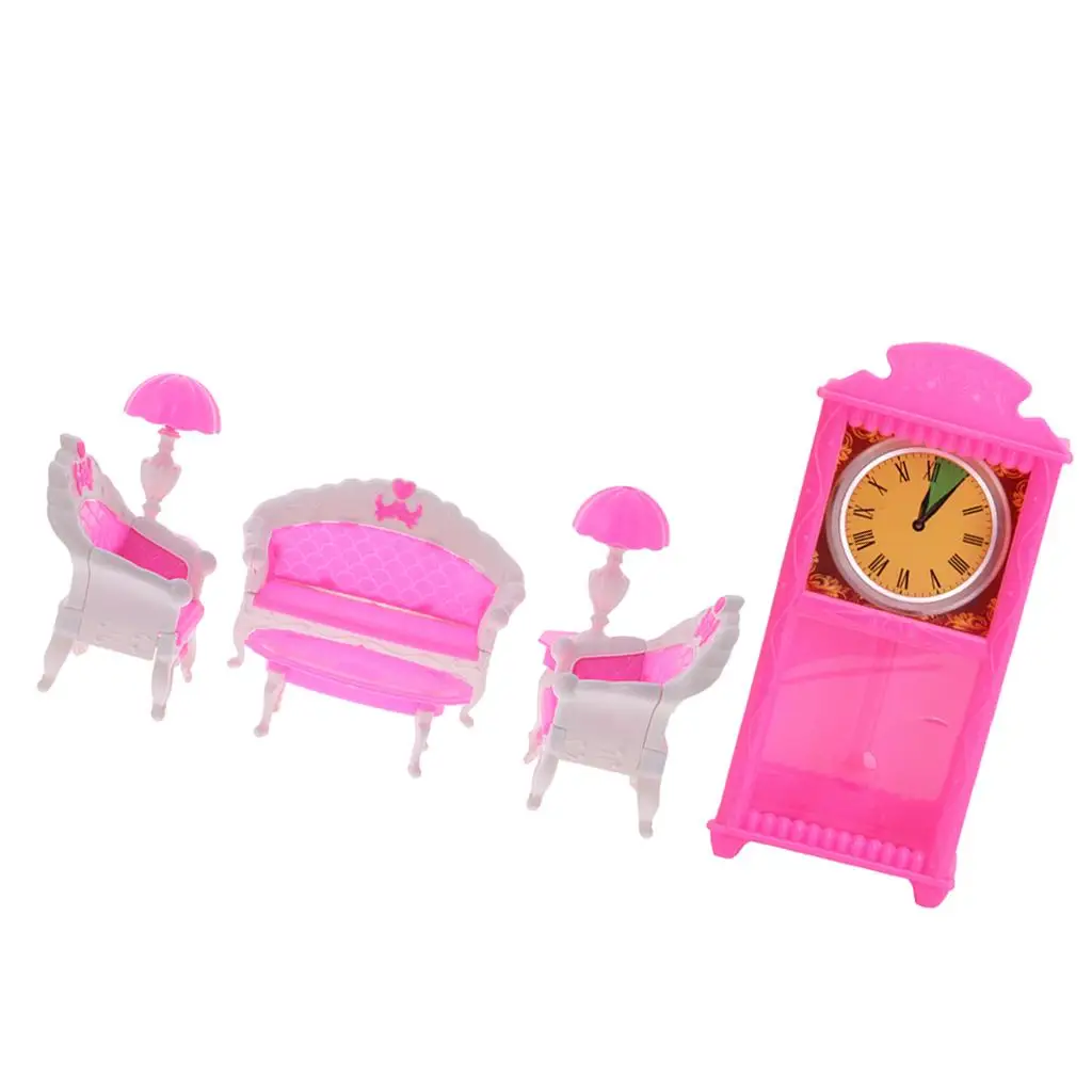 

living room sofa set grandfather clock for dollhouse accessories