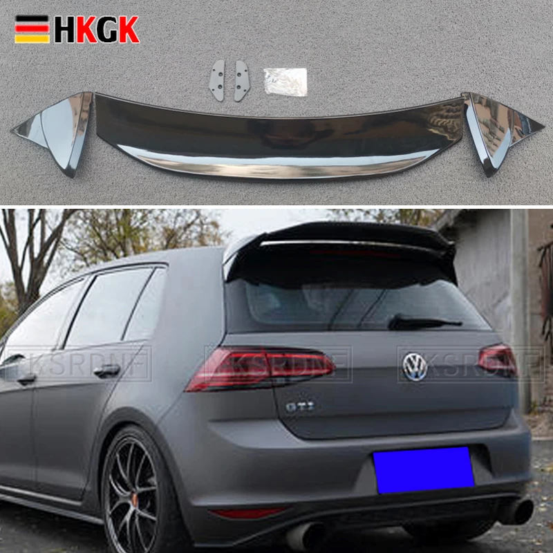 Высококачественный спойлер на крышу автомобиля из АБС-пластика для Volkswagen GOLF7 MK7 7 5