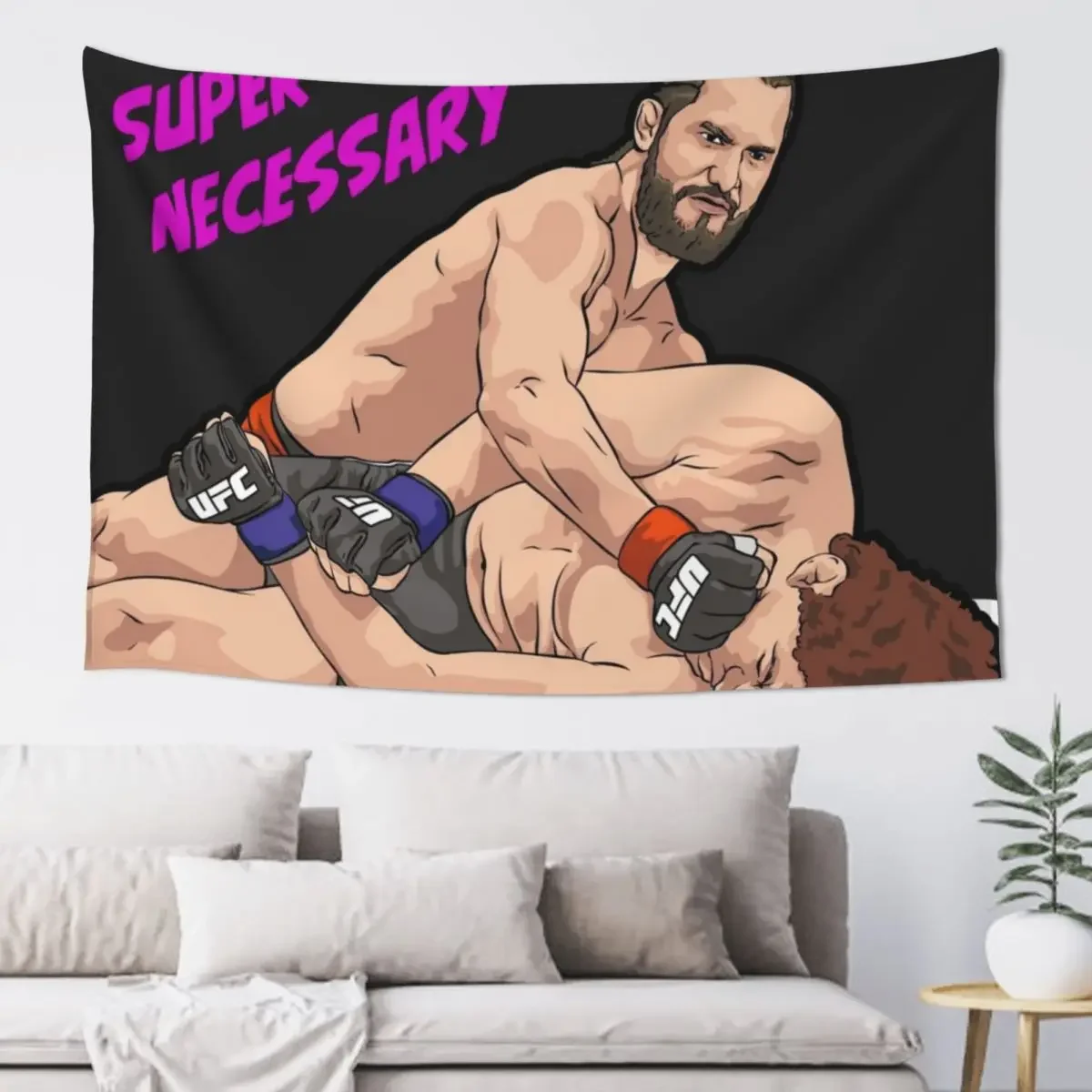 Хорхе Masvidal Супер Необходимое | MMA забавный гобелен аксессуары для украшения дома