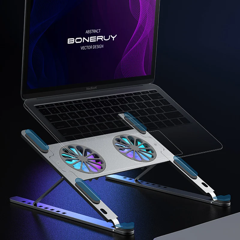 Подставка для ноутбука Missgoal алюминиевая складная охлаждающая подставка с 2
