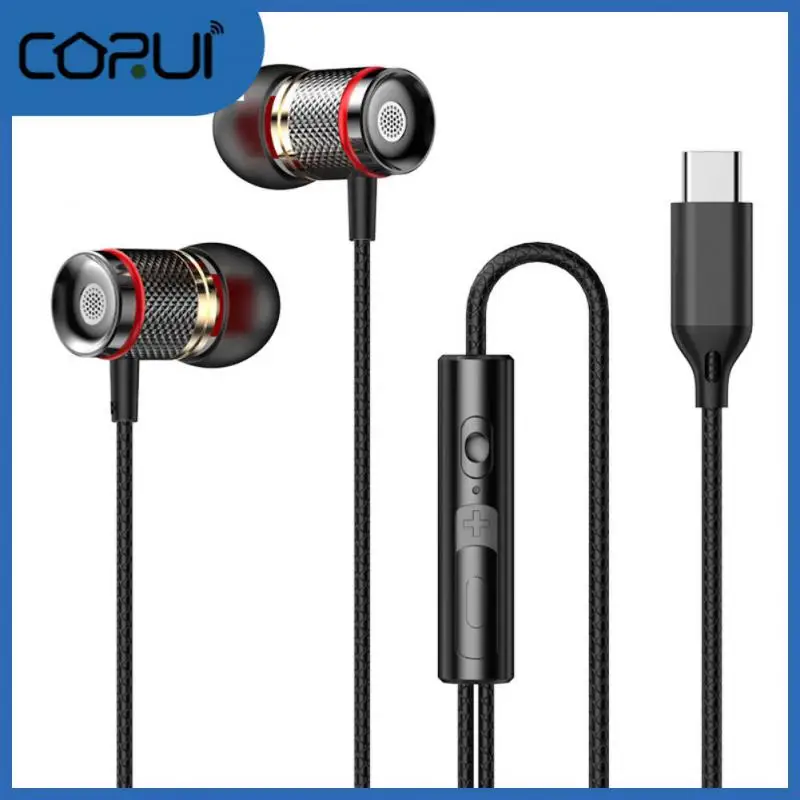 

In-ear Wired Earphone Earbuds In-line Control Music Sport Headset Extra Bass With Mic Volume Adjustable Hifi Headphones Gaming