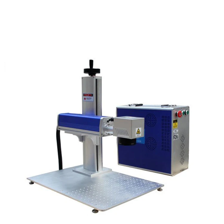 

ketai split type fiber laser marking machine 20w 30w 50w 60w 70w 100w with raycus JPT MAX laser source