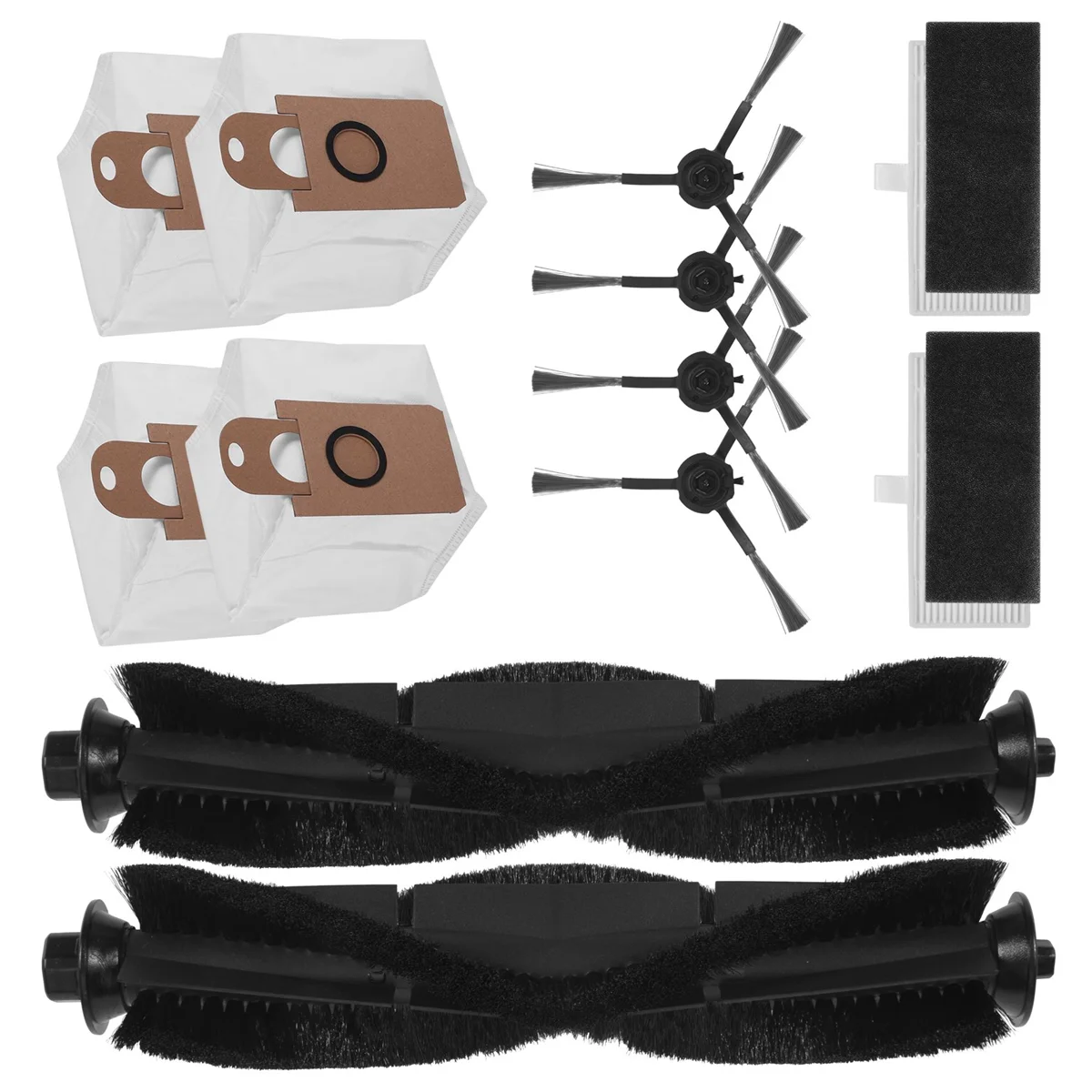 Мешки для пыли с основной щеткой боковая щетка Hepa фильтр запасные части