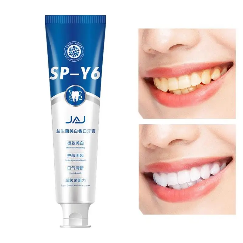 

Probiotic Toothpaste For Bad Breath Teeth Bright Toothpaste 100g Yellow Teeth Corrector Probiotic Toothpaste For Whiter Teeth