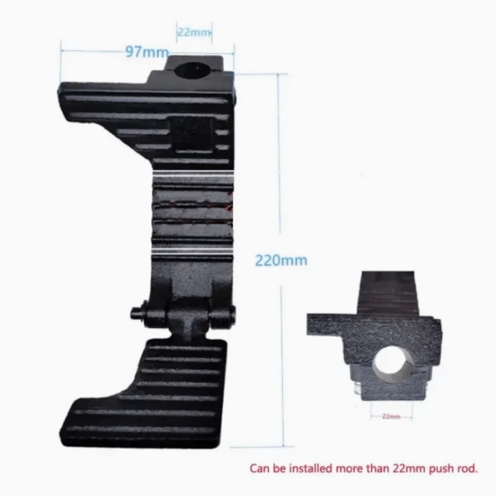Педаль для мини-экскаватора ZC-Crane, совместимая с Kubota 15, 20, 30, XCMG 15, 17. Запчасти для экскаваторов: толкающий стержень 22-28 мм и толкающий стержень 17-21 мм. (art.: 3920da0bca58b) - 3920da0bca58b