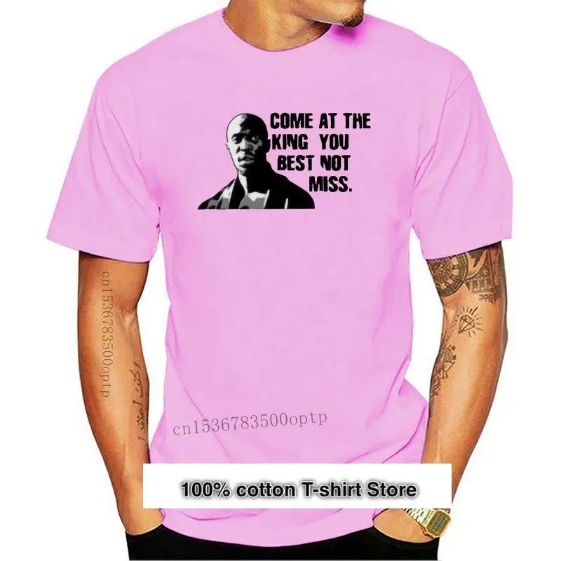 

Ropa para hombre, camiseta с cita de Little The Wire, ropa para hombre