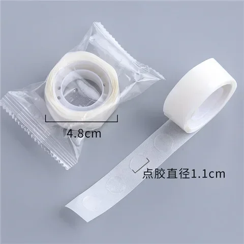 

Двухсторонний скотч прозрачный точечный 100 шт