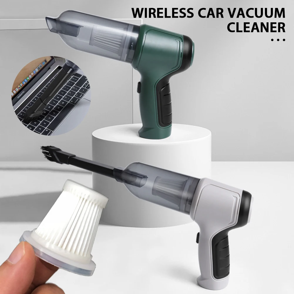 

Car Vacuum Cleaner 9000pa Portable Wireless Vacuum 3 In 1 Wet Dry Dual USB Rechargeable Duster For Desktop Sofa Vacuum Cleaner