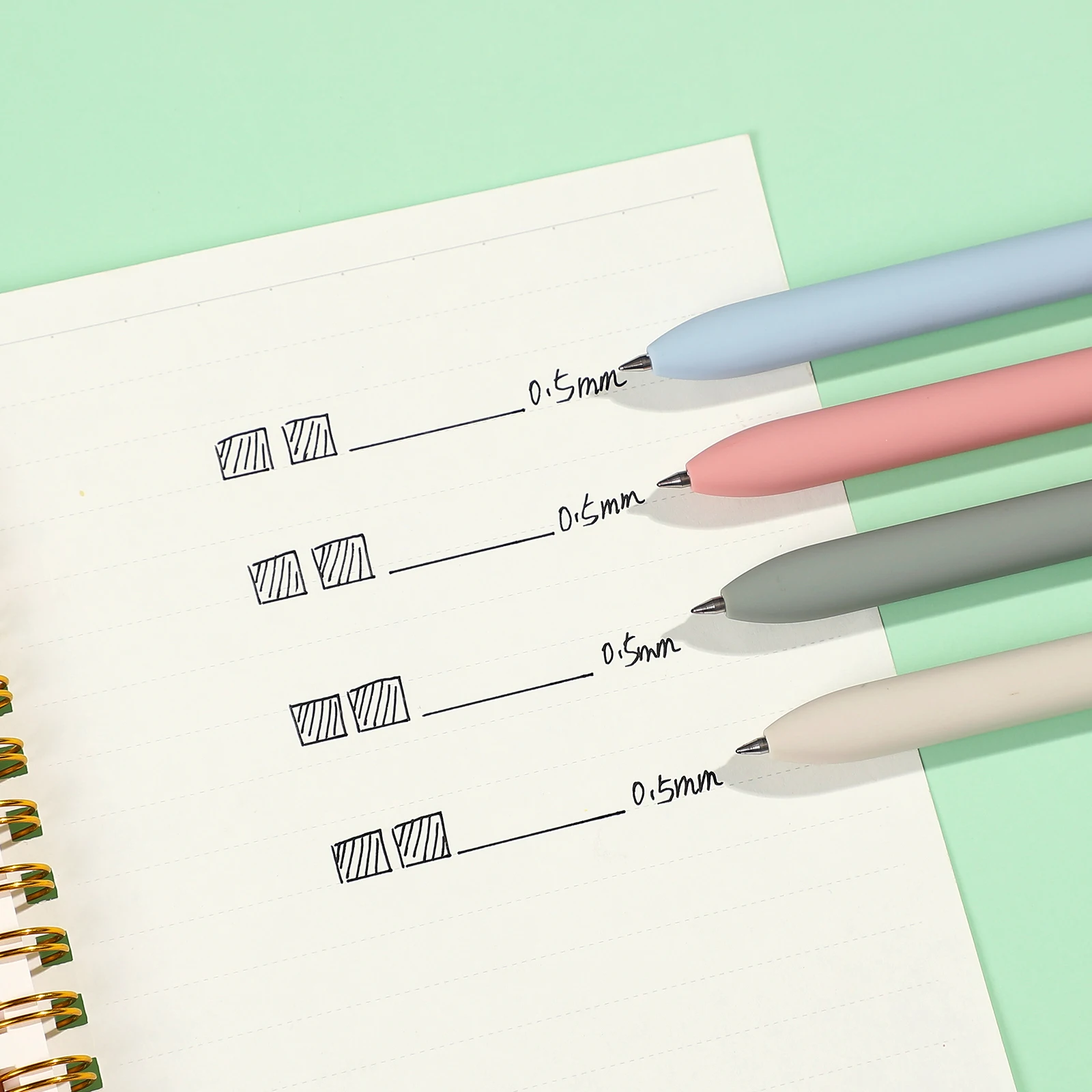 JIANWU 4/5 шт/комплект одежды с рисунком милой кошки из мультфильма гелевая ручка 0 5