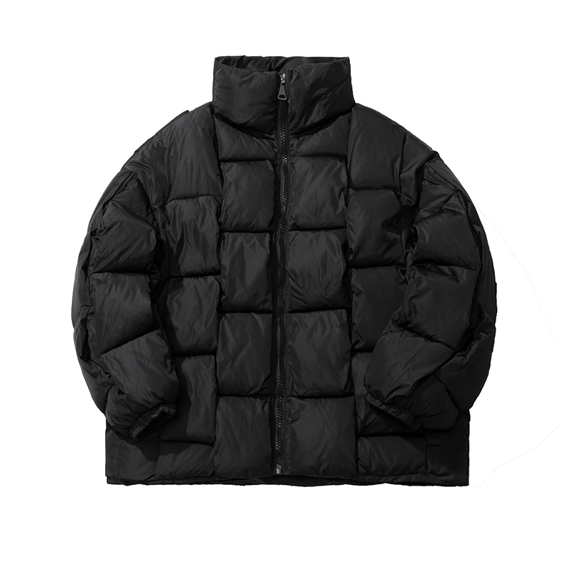 Winter Jacket Men Warm Fashion Oversize Thickened Jacket Men Streetwear Korean Loose Thick Short Coat Mens Parker Clothes M-2XL