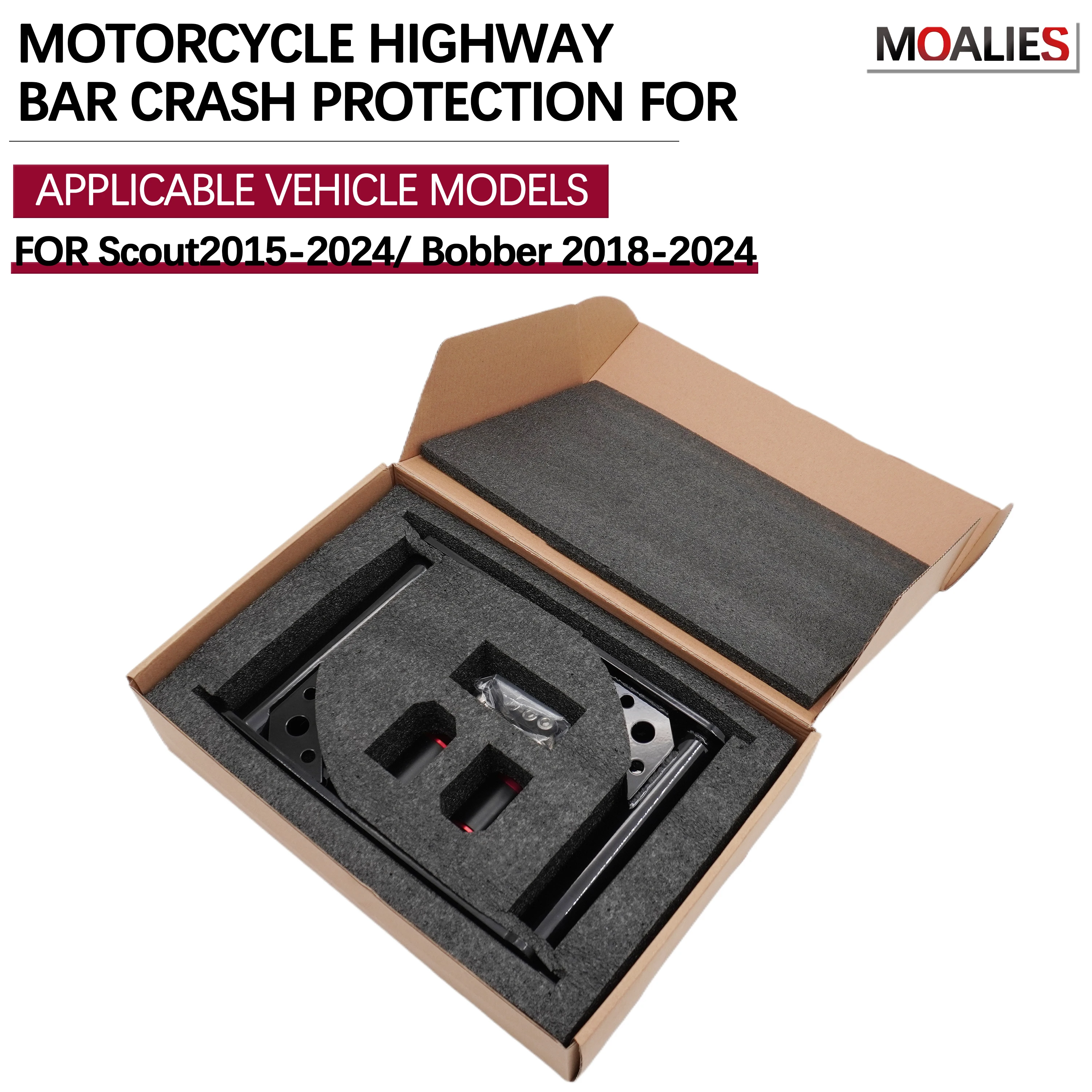 

Для Indian Scout Sixty ABS Bobber Twenty Rogue 2015-2024 мотоциклетная передняя шоссе, защитная рамка, обтекатель, бампер