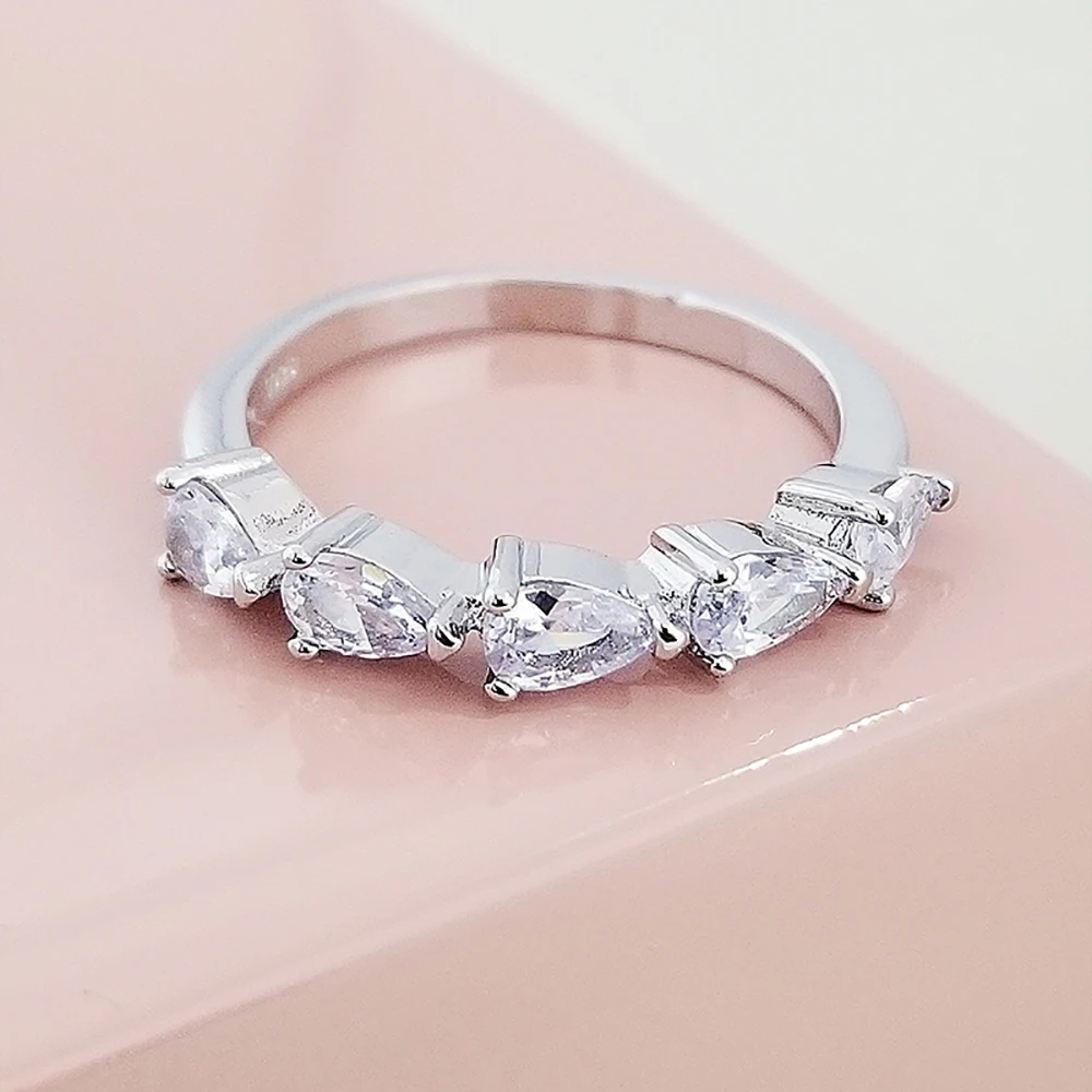 Новинка 2022 модное штабелируемое серебряное кольцо вечности в эстетическом стиле