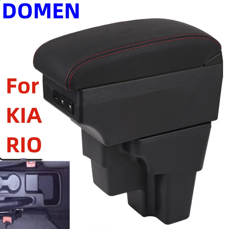 

For KIA RIO Armrest For KIA STONIC Armrest box Europe South America Retrofit parts Center Storage box car accessories 2015-2022