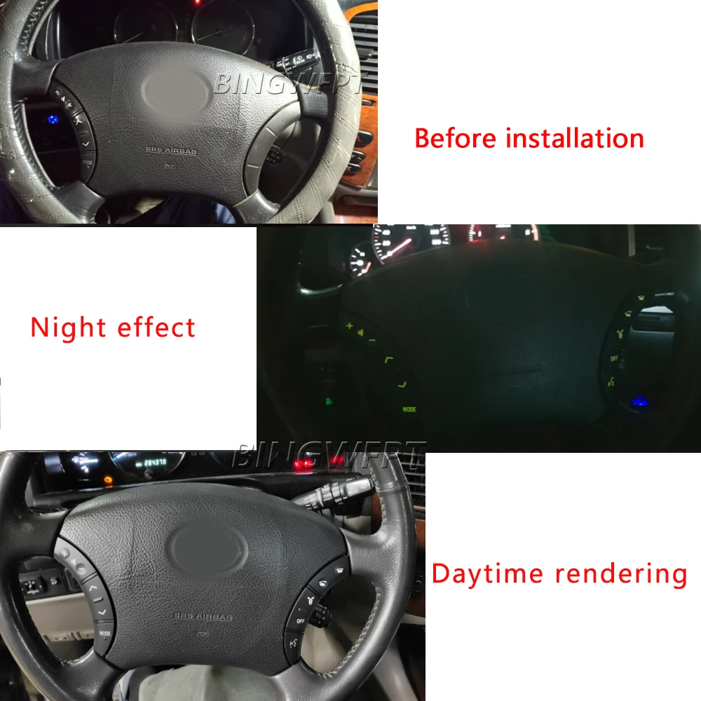 75B037 Для Toyota Land Cruiser Prado 120 2004-2009 Многофункциональная кнопка на руле с Bluetooth для управления телефоном и музыкой (левая+правая) (art.: 3920dbdaf191b) - 3920dbdaf191b