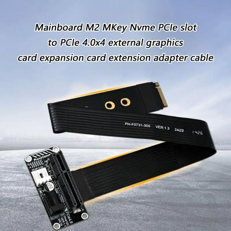 Фото PCIe4.0 4X M.2 NVMes для адаптеров внешних видеокарт для настольных компьютеров и ноутбуков с быстрой скоростью 64 Гбит/с и 896C №5