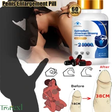 Male Enhancing Supplement,Enlargement Pills for Men Increase Size & Stamina,Enhance Endurance,Natural Epimedium Ginseng Capsules