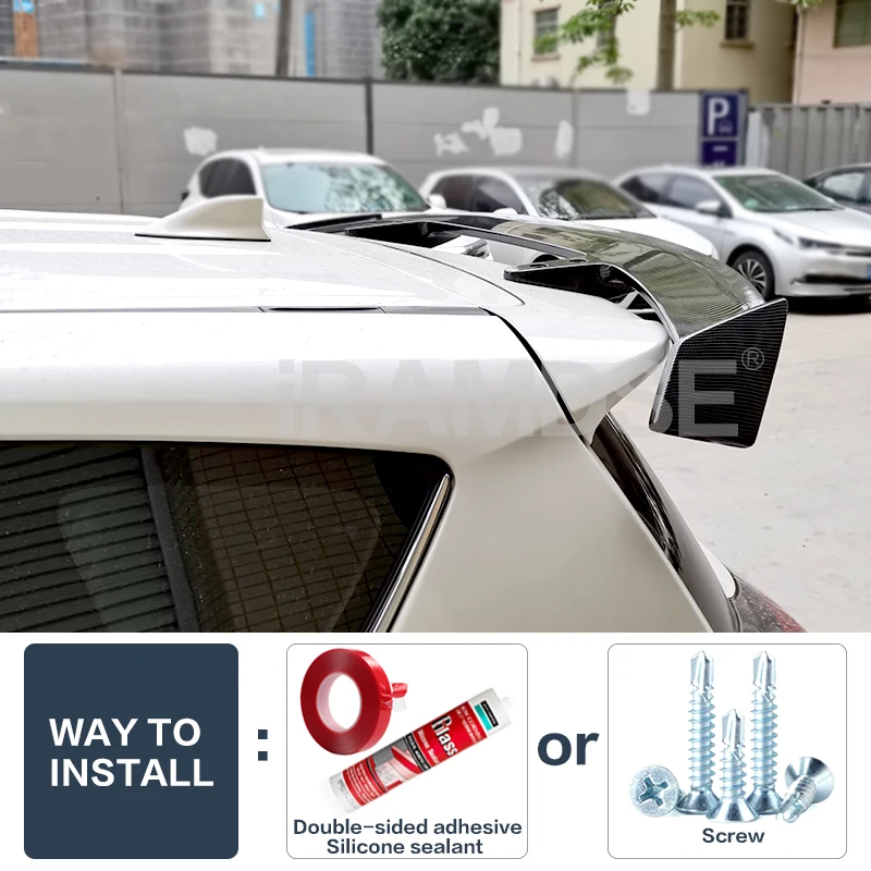 Спойлер багажника из углеродного волокна для Toyota RAV4 2013 - 2020