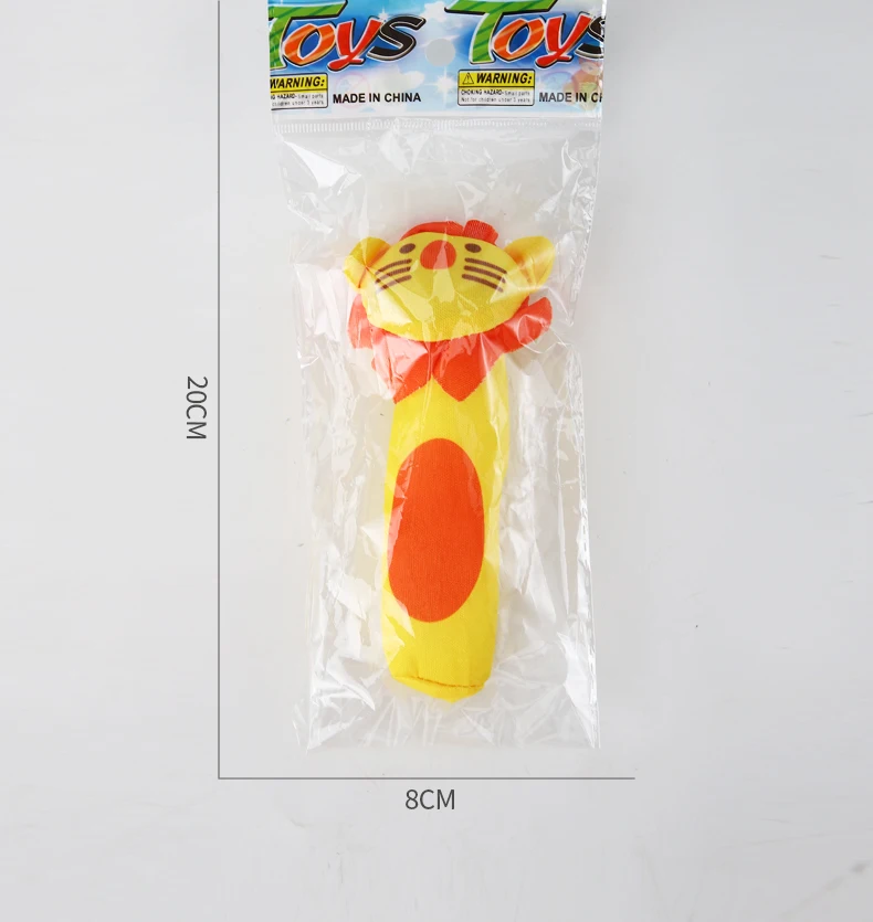 Cute Infant Toddler Early Educational Toys Baby Plush Rattle Cartoon Animal Newborn Baby Toys Rattle Wrist Toys Gifts