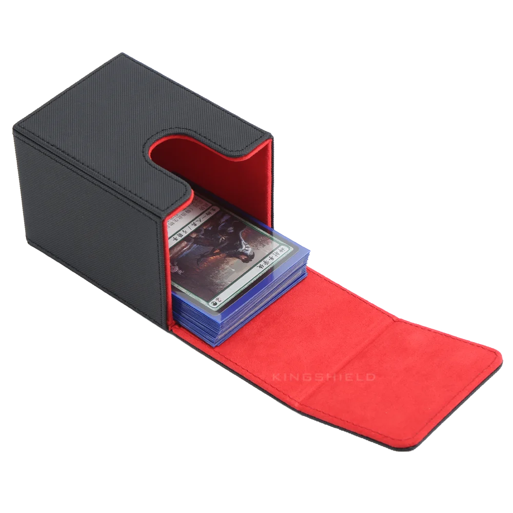 Высококачественный Прочный большой ящик для хранения карт 100 + коробка