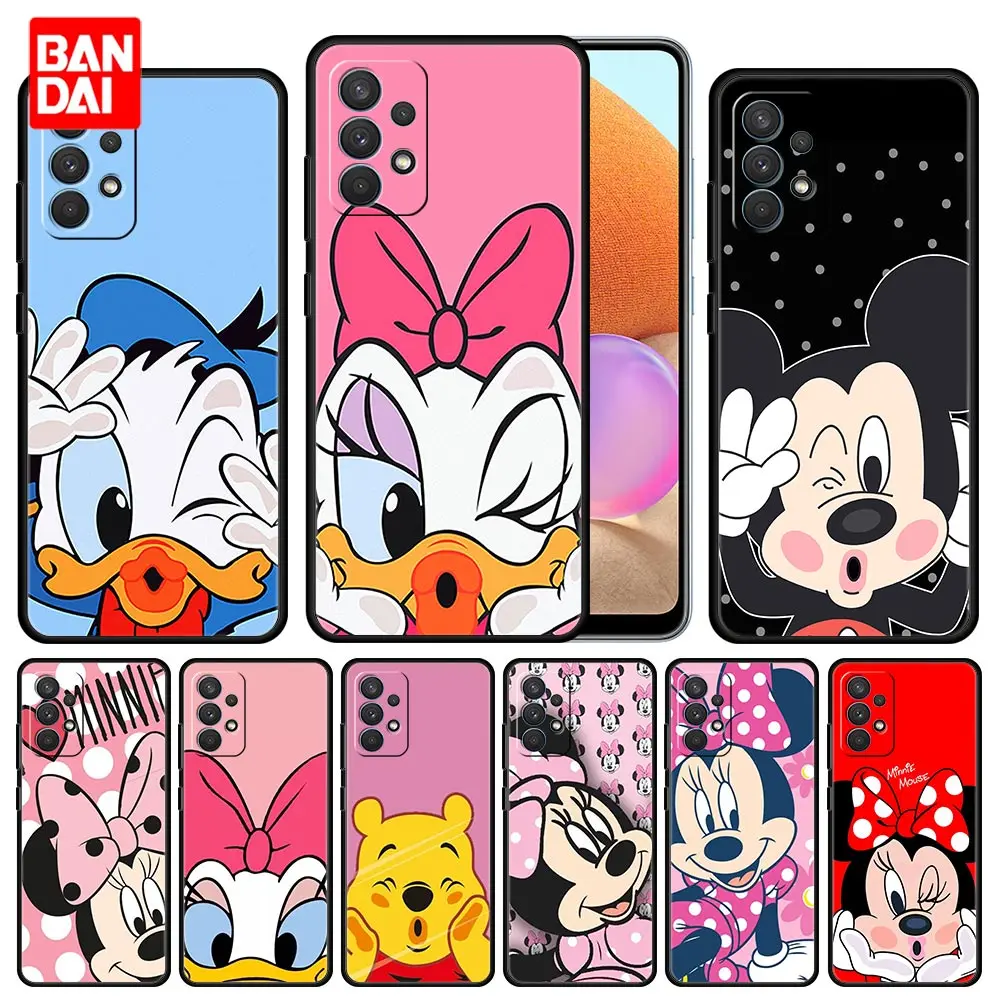 

Cover Case for Samsung Galaxy A51 A52 A03 A13 A31 A32 A50 A70 A71 Note 20 Ultra 5G Full Japan Mickey Minnie Donald Daisy Duck
