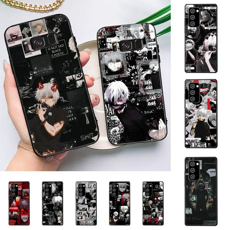 

Japanese anime Tokyo Ghoul Japan Suave Phone Case for Samsung J 2 3 4 5 6 7 8 prime plus 2018 2017 2016 core