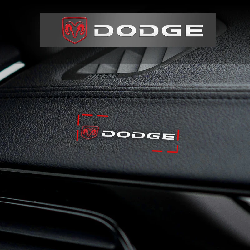

10pcs Car Door Handle UV Stickers for Dodge Journey Caliber Challenger Charger Nitro Ram 1500 Dart Durango Car Accessories Decor