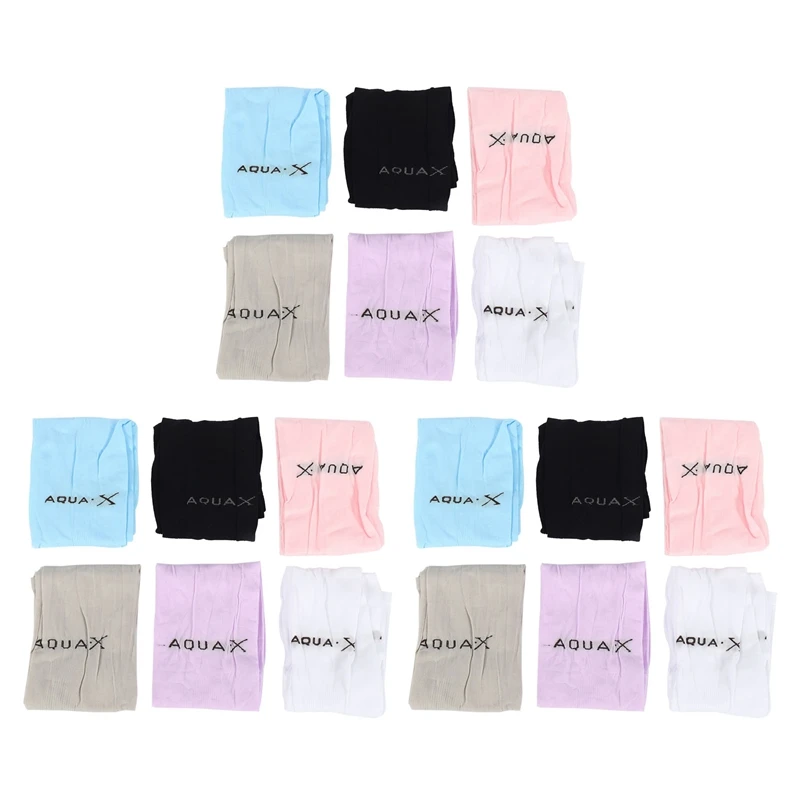 

18 Pairs UV Protection Cooling Arm Sleeves For Women Men, Sunblock Protective Long Arm Cover Warmer