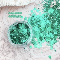 11 color nail art decoration lime sea salt nail sequins glitter thin flakes decorations sequins for nails art flash charms laser