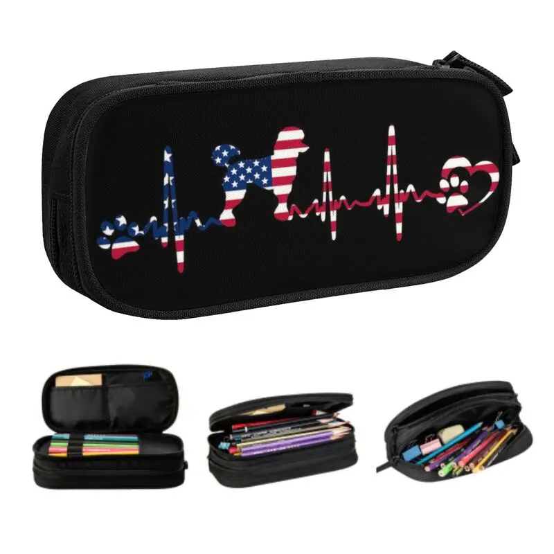 Cases Girl Boy Large Capacity Cartoon Pencil Box School Accessories