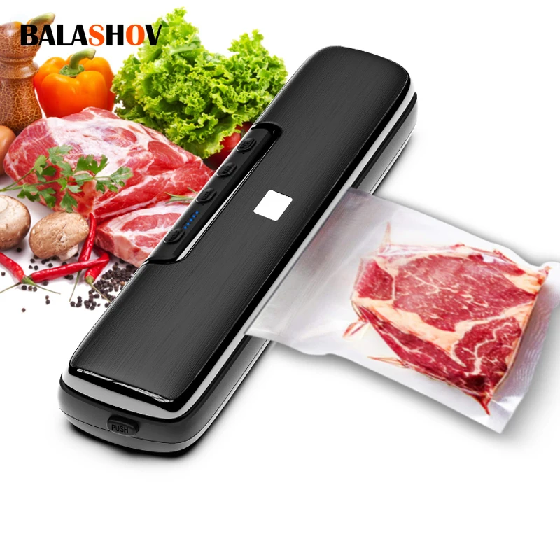 

15pcs Electric Food Vacuum Sealer Automatic Packaging Vacuum Sealers Machine Food Saver Bags For Home Kitchen EU Plug