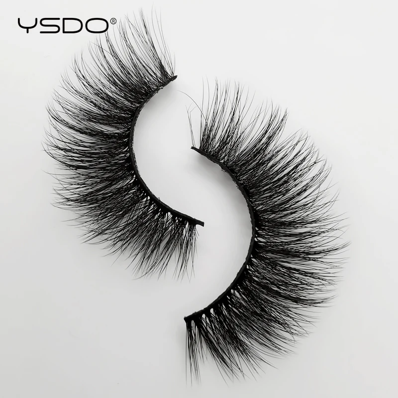 

5 Pairs Natural Slender Black False Eyelashes 3D Mink Hair Thick Eye Lash Extension Cross Strip False Eyelashes Eye Makeup Tools