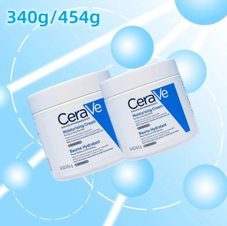 

CeraVe Moisturizing Cream Moisturizing Repair Cream For Neutral To Dry Skin Barrier Rejuvenating Cream Facial Body Care Products