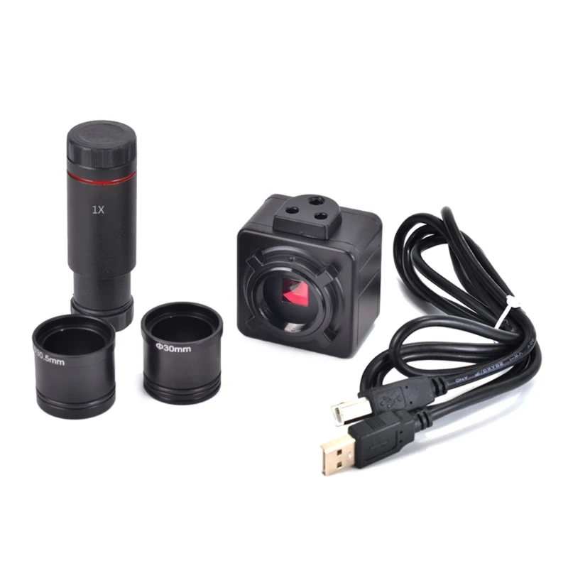 

USB Electronic Eyepiece 0.5X/1X Microscope with 30 30.5mm Adapter for Biological